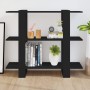 Black shelving/space divider 100x30x87 cm by vidaXL, Bookcases and shelves - Ref: Foro24-811548, Price: 43,51 €, Discount: %