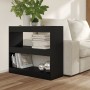 Estantería/divisor de espacios negro 80x30x72 cm de vidaXL, Librerías y estanterías - Ref: Foro24-811692, Precio: 56,59 €, De...