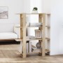 Shelving/space divider Sonoma oak color 100x30x123.5 cm by vidaXL, Bookcases and shelves - Ref: Foro24-811541, Price: 56,98 €...