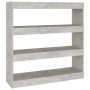 Concrete gray shelving/space divider 100x30x103 cm by vidaXL, Bookcases and shelves - Ref: Foro24-811749, Price: 49,71 €, Dis...