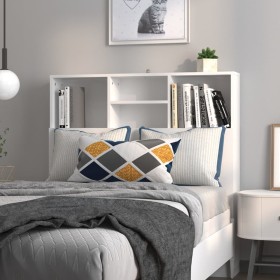 White headboard furniture 100x19x103.5 cm by vidaXL, Headboards and footboards - Ref: Foro24-811844, Price: 64,96 €, Discount: %