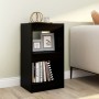 Black book shelf/space divider 40x30x72 cm by vidaXL, Bookcases and shelves - Ref: Foro24-811602, Price: 48,73 €, Discount: %