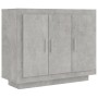 Aparador de madera contrachapada gris hormigón 92x35x75 cm de vidaXL, Aparadores - Ref: Foro24-811839, Precio: 78,80 €, Descu...