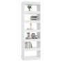 Estantería/divisor de espacios blanco 60x30x198 cm de vidaXL, Librerías y estanterías - Ref: Foro24-811682, Precio: 95,54 €, ...