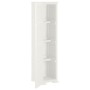 Angora white wood design plastic wardrobe 40x43x164 cm by vidaXL, Lockers and storage cabinets - Ref: Foro24-340600, Price: 1...