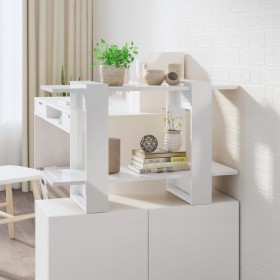 Glossy white shelving/space divider 80x30x51 cm by vidaXL, Bookcases and shelves - Ref: Foro24-811598, Price: 36,99 €, Discou...