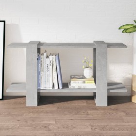 Estantería madera contrachapada gris hormigón 100x30x51 cm de vidaXL, Librerías y estanterías - Ref: Foro24-811560, Precio: 2...