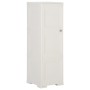 Angora white wood design plastic wardrobe 40x43x125 cm by vidaXL, Lockers and storage cabinets - Ref: Foro24-340604, Price: 1...