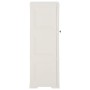 Angora white wood design plastic wardrobe 40x43x125 cm by vidaXL, Lockers and storage cabinets - Ref: Foro24-340604, Price: 1...