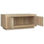 Mesa de centro madera de ingeniería roble Sonoma 102x50x45 cm de vidaXL, Mesas de centro - Ref: Foro24-811811, Precio: 72,22 ...