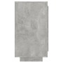 Aparador gris hormigón 80x40x75 cm de vidaXL, Aparadores - Ref: Foro24-811830, Precio: 88,98 €, Descuento: %