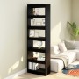 Black book shelf/space divider 60x30x198 cm by vidaXL, Bookcases and shelves - Ref: Foro24-811683, Price: 98,41 €, Discount: %