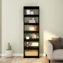 Black book shelf/space divider 60x30x198 cm by vidaXL, Bookcases and shelves - Ref: Foro24-811683, Price: 98,41 €, Discount: %