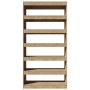 Estantería madera contrachapada roble Sonoma 100x30x198 cm de vidaXL, Librerías y estanterías - Ref: Foro24-811775, Precio: 1...