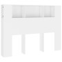 White headboard furniture 140x18.5x104.5 cm by vidaXL, Headboards and footboards - Ref: Foro24-811925, Price: 61,35 €, Discou...