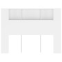 White headboard furniture 140x18.5x104.5 cm by vidaXL, Headboards and footboards - Ref: Foro24-811925, Price: 61,35 €, Discou...