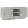 Concrete gray plywood TV cabinet 102x35x45 cm by vidaXL, TV Furniture - Ref: Foro24-811794, Price: 69,99 €, Discount: %