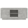 Mueble de TV madera contrachapada gris hormigón 102x35x45 cm de vidaXL, Muebles TV - Ref: Foro24-811794, Precio: 69,56 €, Des...