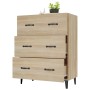 Aparador de madera de ingeniería roble Sonoma 69,5x34x90 cm de vidaXL, Aparadores - Ref: Foro24-812162, Precio: 85,61 €, Desc...