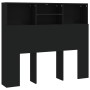 Black headboard furniture 120x19x103.5 cm by vidaXL, Headboards and footboards - Ref: Foro24-811854, Price: 58,83 €, Discount: %