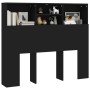 Black headboard furniture 120x19x103.5 cm by vidaXL, Headboards and footboards - Ref: Foro24-811854, Price: 58,83 €, Discount: %