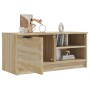 Sonoma Eiche Sperrholz TV-Schrank 80x35x36,5 cm von vidaXL, TV-Möbel - Ref: Foro24-811472, Preis: 56,68 €, Rabatt: %