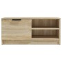 Sonoma Eiche Sperrholz TV-Schrank 80x35x36,5 cm von vidaXL, TV-Möbel - Ref: Foro24-811472, Preis: 56,68 €, Rabatt: %