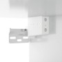 Armario de pared colgante blanco brillante 69,5x32,5x90 cm de vidaXL, Aparadores - Ref: Foro24-812318, Precio: 49,99 €, Descu...