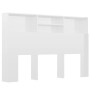 Glossy white headboard furniture 160x19x103.5 cm by vidaXL, Headboards and footboards - Ref: Foro24-811877, Price: 72,58 €, D...