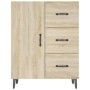 Aparador de madera de ingeniería roble Sonoma 69,5x34x90 cm de vidaXL, Aparadores - Ref: Foro24-812180, Precio: 91,99 €, Desc...