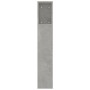 Mueble cabecero gris hormigón 220x18,5x104,5 cm de vidaXL, Cabeceros y pies de cama - Ref: Foro24-811965, Precio: 89,39 €, De...