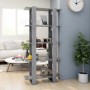 Concrete gray engineered wood shelf/divider 80x30x160 cm by vidaXL, Bookcases and shelves - Ref: Foro24-811569, Price: 64,01 ...