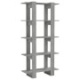 Concrete gray engineered wood shelf/divider 80x30x160 cm by vidaXL, Bookcases and shelves - Ref: Foro24-811569, Price: 64,01 ...