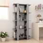 Concrete gray engineered wood shelf/divider 80x30x160 cm by vidaXL, Bookcases and shelves - Ref: Foro24-811569, Price: 64,01 ...