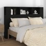 Mueble cabecero negro 160x18,5x104,5 cm de vidaXL, Cabeceros y pies de cama - Ref: Foro24-811935, Precio: 77,26 €, Descuento: %