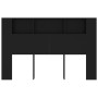 Black headboard furniture 160x18.5x104.5 cm by vidaXL, Headboards and footboards - Ref: Foro24-811935, Price: 77,26 €, Discou...