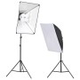 Kit de iluminación de estudio fotográfico con softboxes de vidaXL, Accesorios para flash e iluminación de estudio - Ref: Foro...