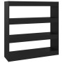 Black book shelf/space divider 100x30x103 cm by vidaXL, Bookcases and shelves - Ref: Foro24-811746, Price: 65,17 €, Discount: %