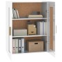 Hängeschrank aus Sperrholz weiß glänzend 69,5x32,5x90cm von vidaXL, Regale und Regale - Ref: Foro24-812300, Preis: 62,24 €, R...