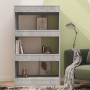 Shelf/divider made of gray concrete engineered wood, 60x30x103 cm. by vidaXL, Bookcases and shelves - Ref: Foro24-811659, Pri...