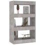 Shelf/divider made of gray concrete engineered wood, 60x30x103 cm. by vidaXL, Bookcases and shelves - Ref: Foro24-811659, Pri...