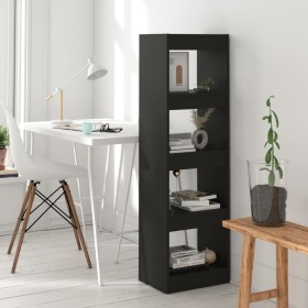 Black book shelf/space divider 40x30x135 cm by vidaXL, Bookcases and shelves - Ref: Foro24-811620, Price: 48,45 €, Discount: %