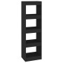 Black book shelf/space divider 40x30x135 cm by vidaXL, Bookcases and shelves - Ref: Foro24-811620, Price: 52,28 €, Discount: %