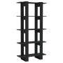 Black engineered wood shelving/divider 80x30x160 cm by vidaXL, Bookcases and shelves - Ref: Foro24-811566, Price: 68,12 €, Di...