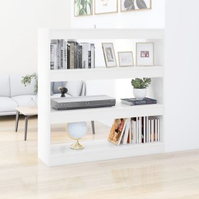 Book shelf/space divider white 100x30x103 cm by vidaXL, Bookcases and shelves - Ref: Foro24-811745, Price: 72,99 €, Discount: %