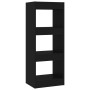 Black engineered wood shelf/divider 40x30x103 cm by vidaXL, Bookcases and shelves - Ref: Foro24-811611, Price: 45,50 €, Disco...