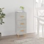 Concrete gray plywood sideboard 34.5x34x90 cm by vidaXL, Sideboards - Ref: Foro24-812343, Price: 72,78 €, Discount: %