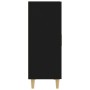 Aparador de madera contrachapada negro 70x34x90 cm de vidaXL, Aparadores - Ref: Foro24-812097, Precio: 76,40 €, Descuento: %