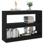 Black shelving/space divider 100x30x72 cm by vidaXL, Bookcases and shelves - Ref: Foro24-811737, Price: 70,43 €, Discount: %