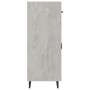 Aparador de madera de ingeniería gris hormigón 69,5x34x90 cm de vidaXL, Aparadores - Ref: Foro24-812199, Precio: 97,68 €, Des...